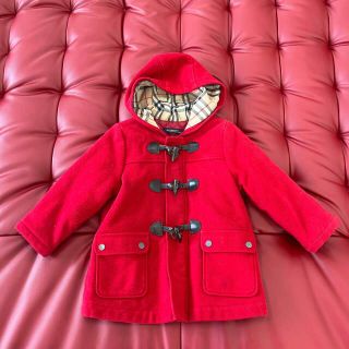 バーバリー(BURBERRY) 子供 コート(女の子)（レッド/赤色系）の通販 29