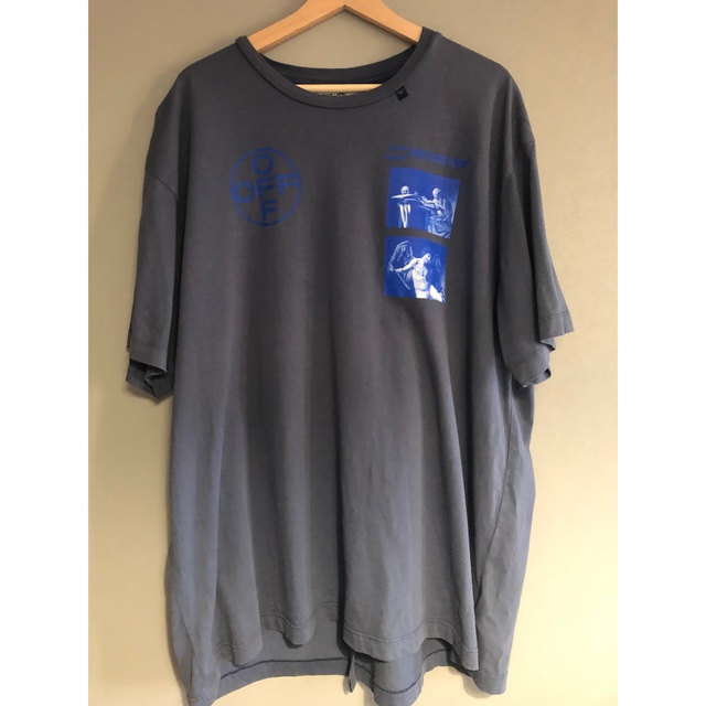 OFF-WHITE Caravaggio S/S T-Shirt Indigo | フリマアプリ ラクマ