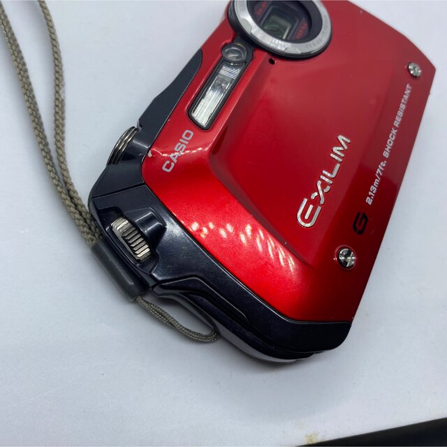 CASIO 強く デジタルカメラ EXILIM-G レッド EX-G1RD(中古品) CASIO 強く デジタルカメラ EXILIM-G レッド EX-G1RD(中古品)