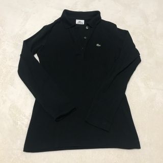 ラコステ(LACOSTE)のラコステ　ポロ　ポロシャツ　ブラック　(シャツ/ブラウス(長袖/七分))