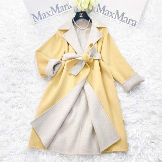 マックスマーラ(Max Mara)の★★ 新品未使用 マックスマーラ MaxMara 白タグ リバーシブル コート★(ロングコート)