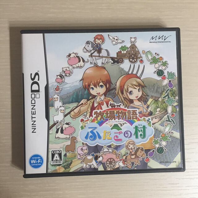 ニンテンドーDS(ニンテンドーDS)の牧場物語 ふたごの村 DS エンタメ/ホビーのゲームソフト/ゲーム機本体(携帯用ゲームソフト)の商品写真