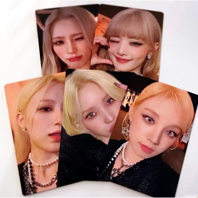 G)I-DLE gidle I Love タワレコ 特典 トレカ 5種 コンプの通販 G)I-DLE gidle I Love タワレコ 特典 トレカ 5種 コンプの通販