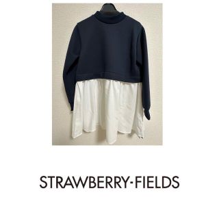 ストロベリーフィールズ(STRAWBERRY-FIELDS)の【新品未使用】STRAWBERRY-FIELDS カットソー(カットソー(長袖/七分))