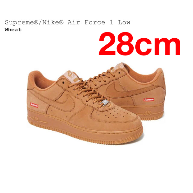 メンズ【28cm】Supreme®/Nike® Air Force 1 Low