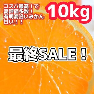 1極早生 みかん 10kg 数量限定 コスパ最高みかん◎ 農家直送で美味(フルーツ)