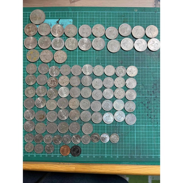 マレーシア 旧硬貨 大量