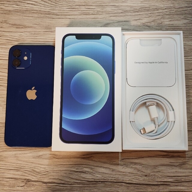 98% iPhone12 128GB SIMフリー Blue 本体