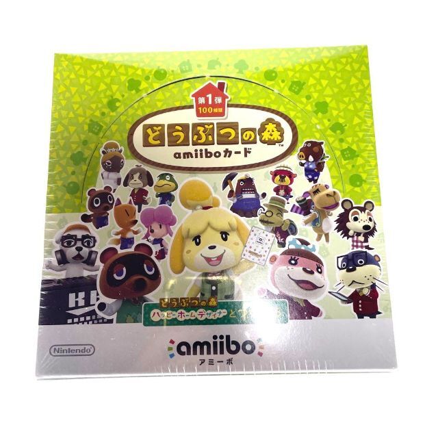 どうぶつの森amiiboカード第1弾 (1BOX 50パック)