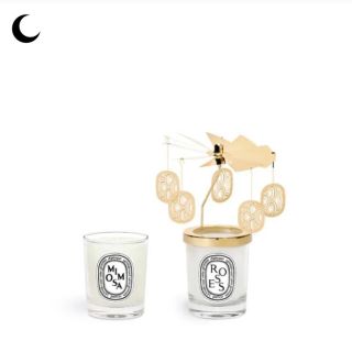 ディプティック(diptyque)のカルーセル＆フレグランスキャンドル 70G 2種セット（ローズ ＆ ミモザ）(キャンドル)