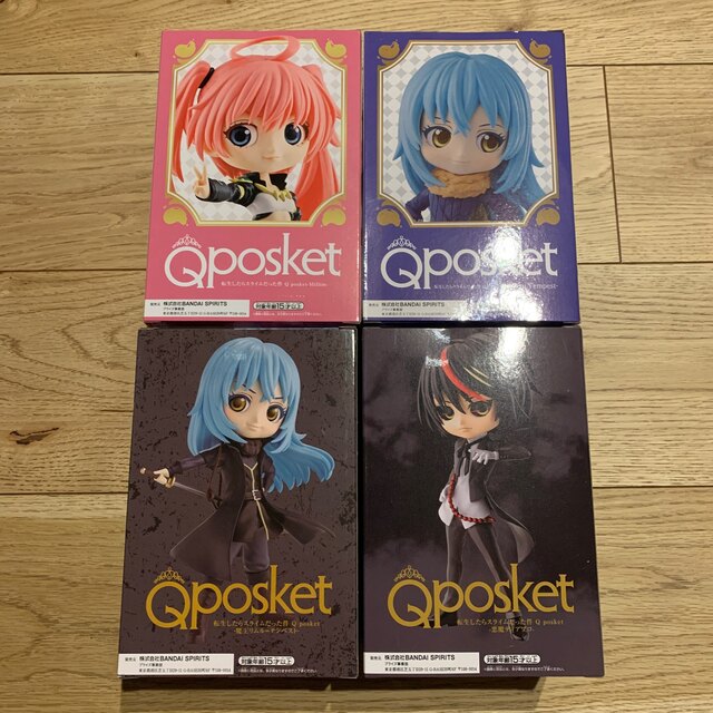 Qposket 転スラ フィギュア リムル ミリム 魔王リムル ディアブロ 1