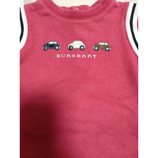 バーバリー(BURBERRY)のChloe様専用　BURBERRY車トレーナー80(トレーナー)