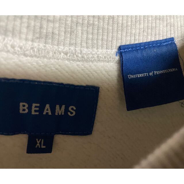 BEAMS(ビームス)のBEAMS  カレッジ スウェット XL メンズのトップス(スウェット)の商品写真