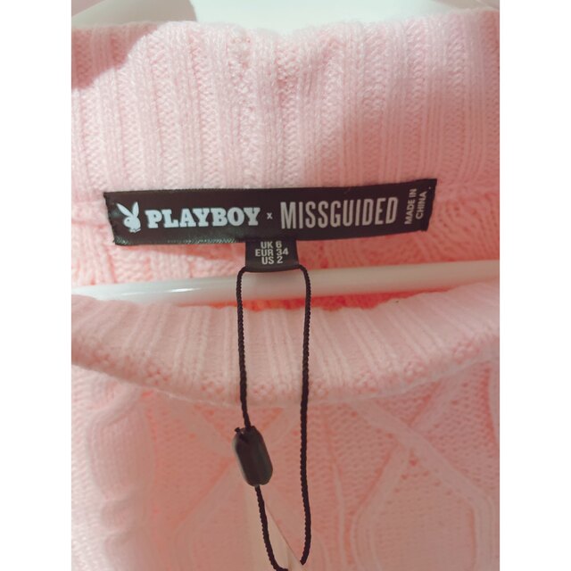 PLAYBOY(プレイボーイ)のMISSGUIDED×PLAYBOY レディースのトップス(ニット/セーター)の商品写真