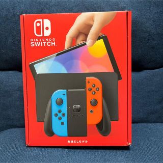 ニンテンドースイッチ(Nintendo Switch)のNintendo Switch有機ELモデル ネオンブルー/(R) ネオンレッド(家庭用ゲーム機本体)