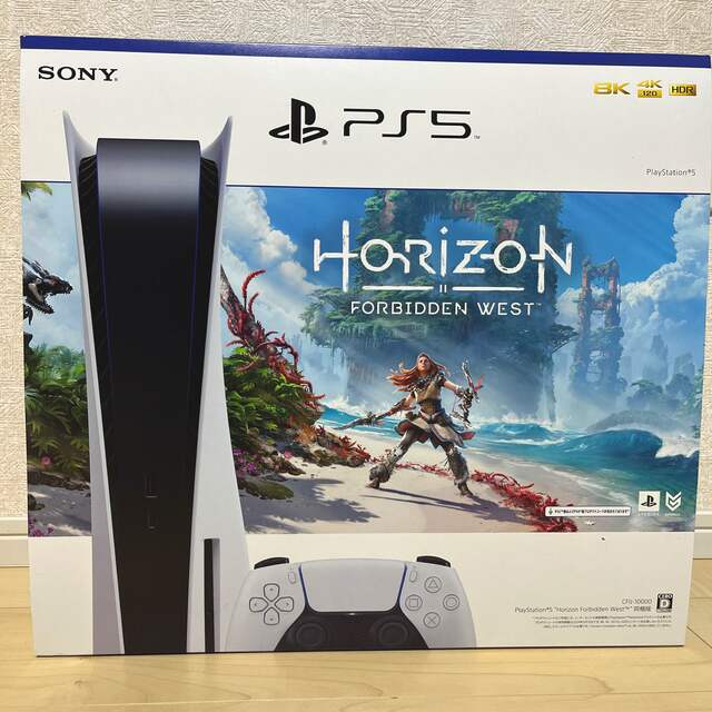 エンタメホビーPS5 Horizon Forbidden West同梱版ディスクドライブ搭載