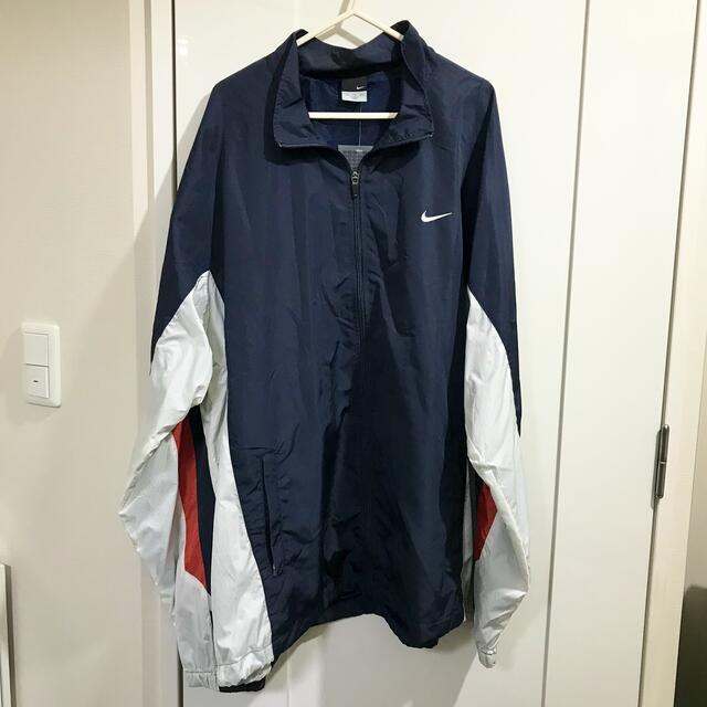 新品）NIKE ナイキ ナイロンジャケット　ネイビー　2XL