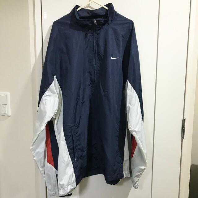 新品）NIKE ナイキ ナイロンジャケット　ネイビー　2XL