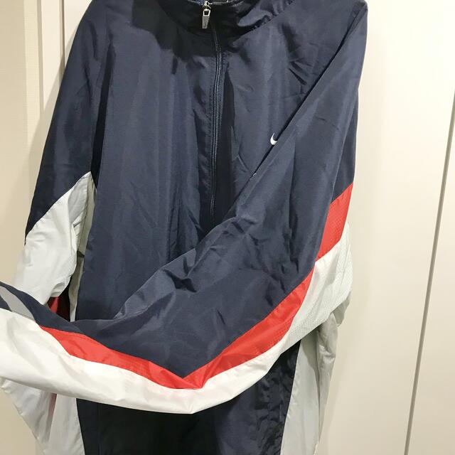 新品）NIKE ナイキ ナイロンジャケット　ネイビー　2XL