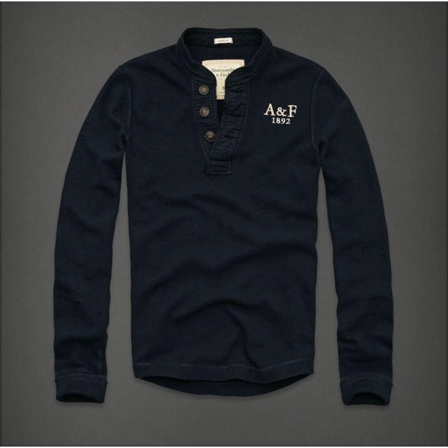 ★アバクロ★newタグ付 Abercrombie & Fitch ヘンリーネックトップス