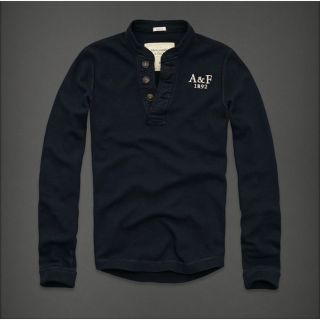 アバクロンビーアンドフィッチ(Abercrombie&Fitch)の★アバクロ★newタグ付 Abercrombie & Fitch ヘンリーネック(Tシャツ/カットソー(七分/長袖))