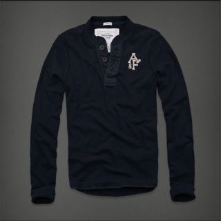 アバクロンビーアンドフィッチ(Abercrombie&Fitch)の★アバクロ★newタグ付 Abercrombie & Fitch ヘンリーネック(Tシャツ/カットソー(七分/長袖))