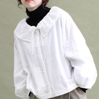 ドットアンドストライプスチャイルドウーマン(Dot&Stripes CHILDWOMAN)のドルマンショートブラウス(シャツ/ブラウス(長袖/七分))