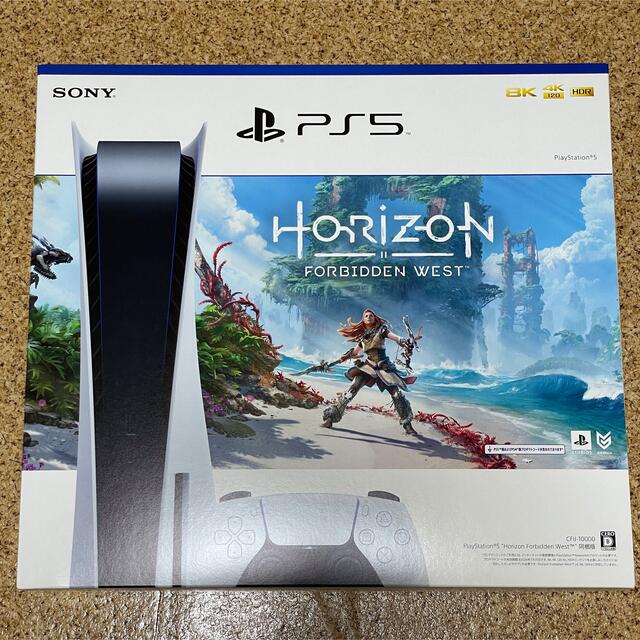 家庭用ゲーム機本体PlayStation5 Horizon Forbidden West 同梱版