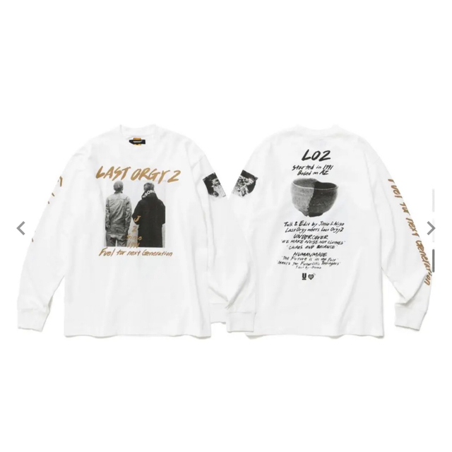 ○【新品】human made×undercover LAST ORGYロンT ○【新品】human made×undercover LAST ORGYロンT