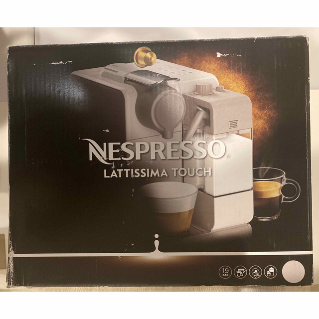  Nespresso ラティシマ・タッチ プラス シルバー F521SI スマホ/家電/カメラの調理家電(コーヒーメーカー)の商品写真