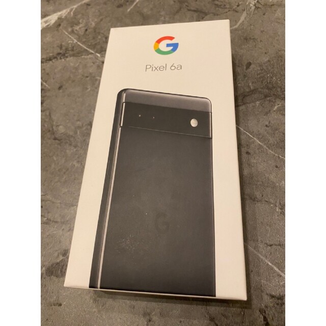低反発 腰用 Google Pixel6a チャコール 未使用品 - スマートフォン本体