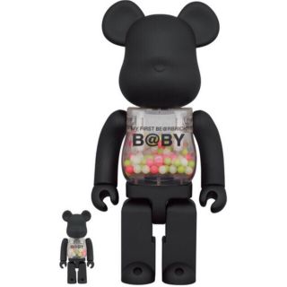 ベアブリック(BE@RBRICK)のMY FIRST B@BY MATT BLACK 100％400％ベアブリック (その他)