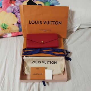 ルイヴィトン(LOUIS VUITTON)の[新品]LOUIS VUITTON長財布　赤(財布)