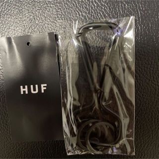 ハフ(HUF)のHUF カラビナ　ブラック　最安値‼️(キーケース)