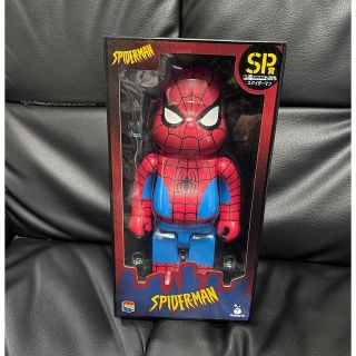 ベアブリック(BE@RBRICK)のMARVEL SPIDER-MAN HappyくじSPスパイダーマン(アメコミ)