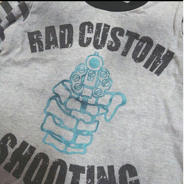 RAD CUSTOM(ラッドカスタム)のUSED　RAD CUSTOM　長袖　七分丈　トップス　２枚セット　100 キッズ/ベビー/マタニティのキッズ服男の子用(90cm~)(Tシャツ/カットソー)の商品写真