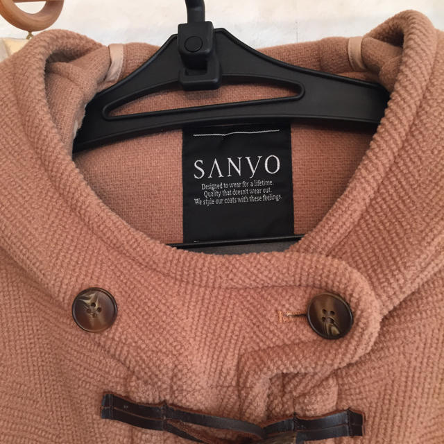 SANYO(サンヨー)のSANYOコート レディースのジャケット/アウター(ダッフルコート)の商品写真