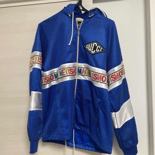 グッチ(Gucci)のGUCCI Net Jacket wirh MAGNETISMO ジャケット(ナイロンジャケット)