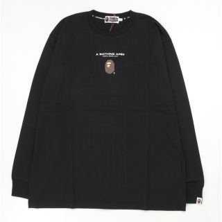 アベイシングエイプ(A BATHING APE)のBAPE GENERAL RELAXED FIT L/S TEE M(Tシャツ/カットソー(七分/長袖))