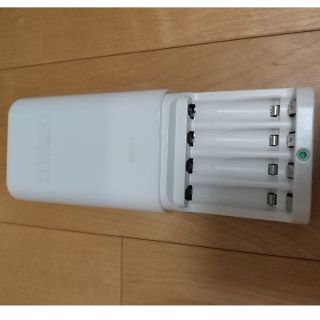 サンヨー(SANYO)のeneloop充電器のみ　使用少ないが経年の品(その他)