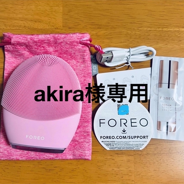 FOREO LUNA 3 パールピンク 普通肌タイプ スマホ/家電/カメラの美容/健康(フェイスケア/美顔器)の商品写真