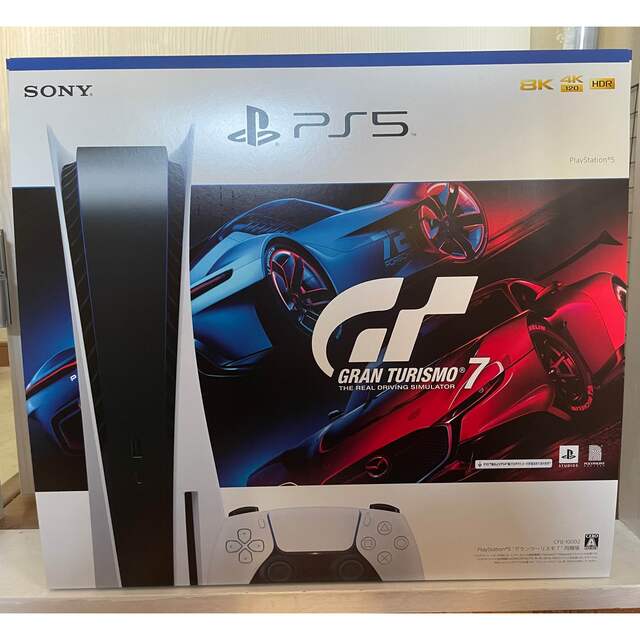 【正規品】PS5本体 “グランツーリスモ７” 同梱版 (CFIJ-10002)エンタメ/ホビー