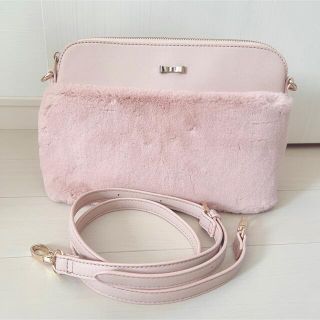 マジェスティックレゴン(MAJESTIC LEGON)の美品＊マジェスティックレゴン＊ファーショルダーバッグ(ショルダーバッグ)