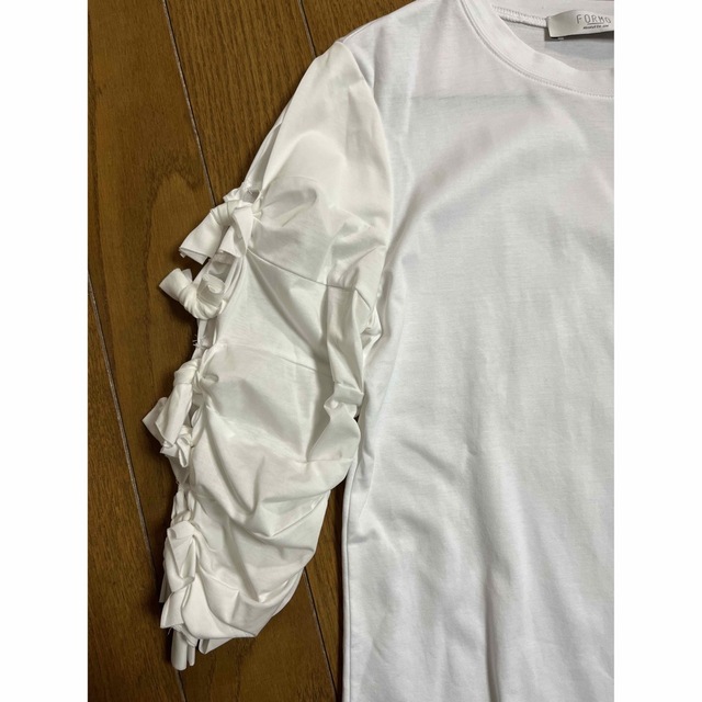 Drawer(ドゥロワー)のしーしゃん様専用FORMO◉袖リボンシャツ◉ レディースのトップス(シャツ/ブラウス(長袖/七分))の商品写真