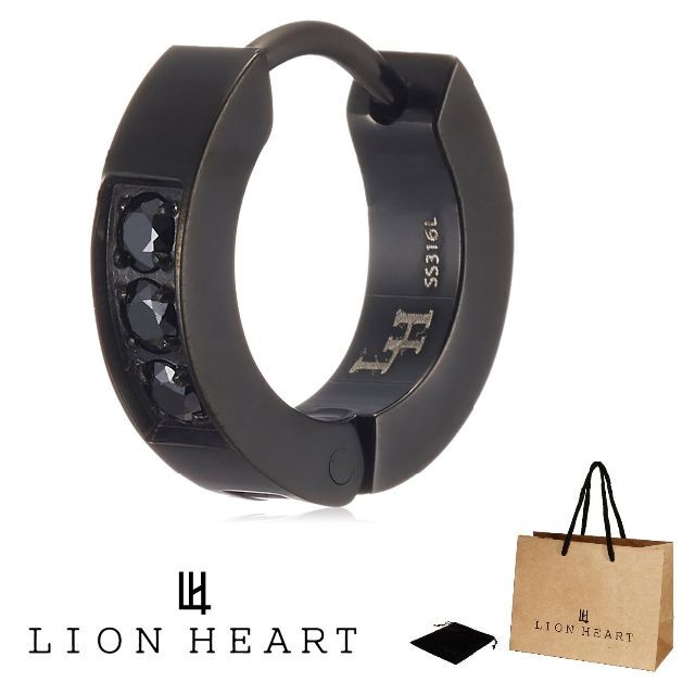LION HEART(ライオンハート)の新品 LION HEART ライオンハート ピアス メンズ LHMP004N メンズのアクセサリー(ピアス(片耳用))の商品写真