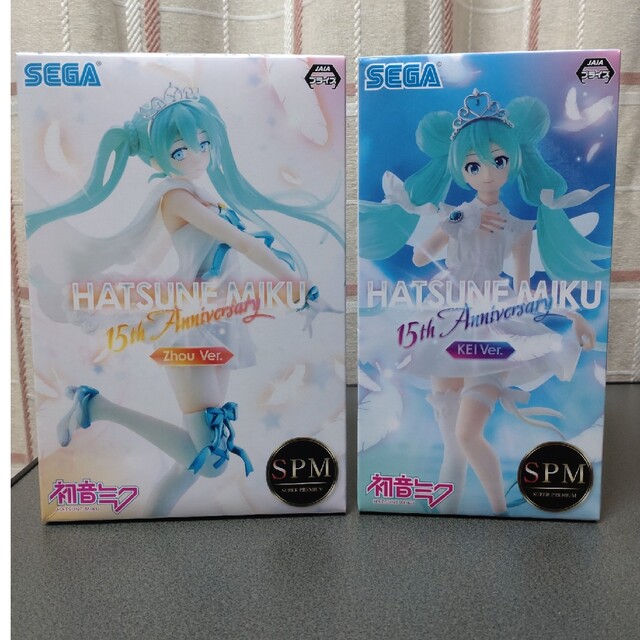 SEGA(セガ)の初音ミク　2点セット エンタメ/ホビーのフィギュア(ゲームキャラクター)の商品写真