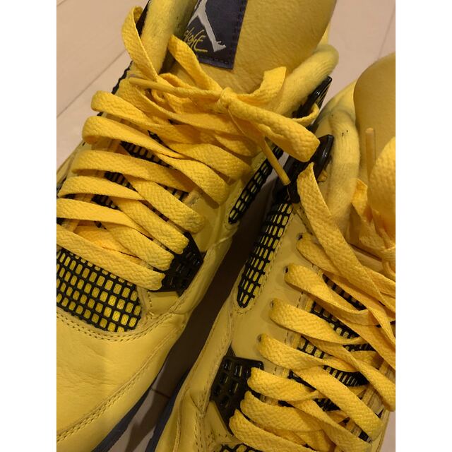 NIKE(ナイキ)のNike Air Jordan 4 "Tour Yellow" 12 30cm メンズの靴/シューズ(スニーカー)の商品写真