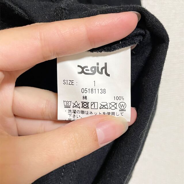 X-girl(エックスガール)の◎ X-girl レディースのトップス(Tシャツ(半袖/袖なし))の商品写真