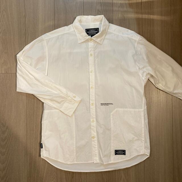 NEIGHBORHOOOD TRAD/C-SHIRT 白シャツ　ホワイトシャツ