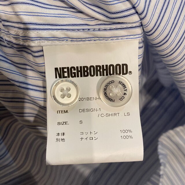 NEIGHBORHOOD(ネイバーフッド)のNEIGHBORHOOD DESIGN-1/C-SHIRT ストライプシャツ メンズのトップス(シャツ)の商品写真